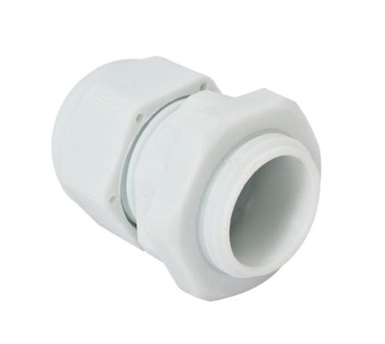 EA227K - 1000 X CABLE GLAND M20 X 1.5mm WHITE