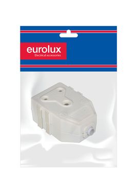 EM10WP - Janus Coupler DBL PVC  White