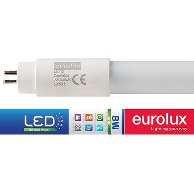 G44CW - LED 2FT T5 Opal Tube G5 8w Cool White