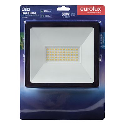 FS303BP - LED 50w Floodlight Black with no Sensor Blister