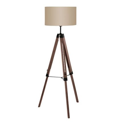 FL191NT - Lantada Floor Light Nut/Black/Taupe