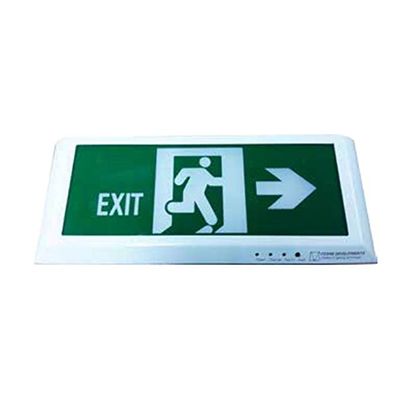 PR872 - Led Exit Sign Single Sided inc Backup