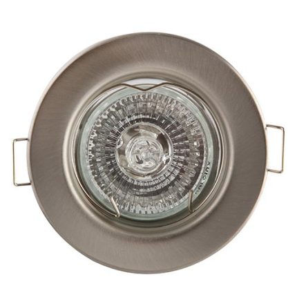 D25SCPP - Straight Round D/Light 50w 12v S/Chrome (PP)